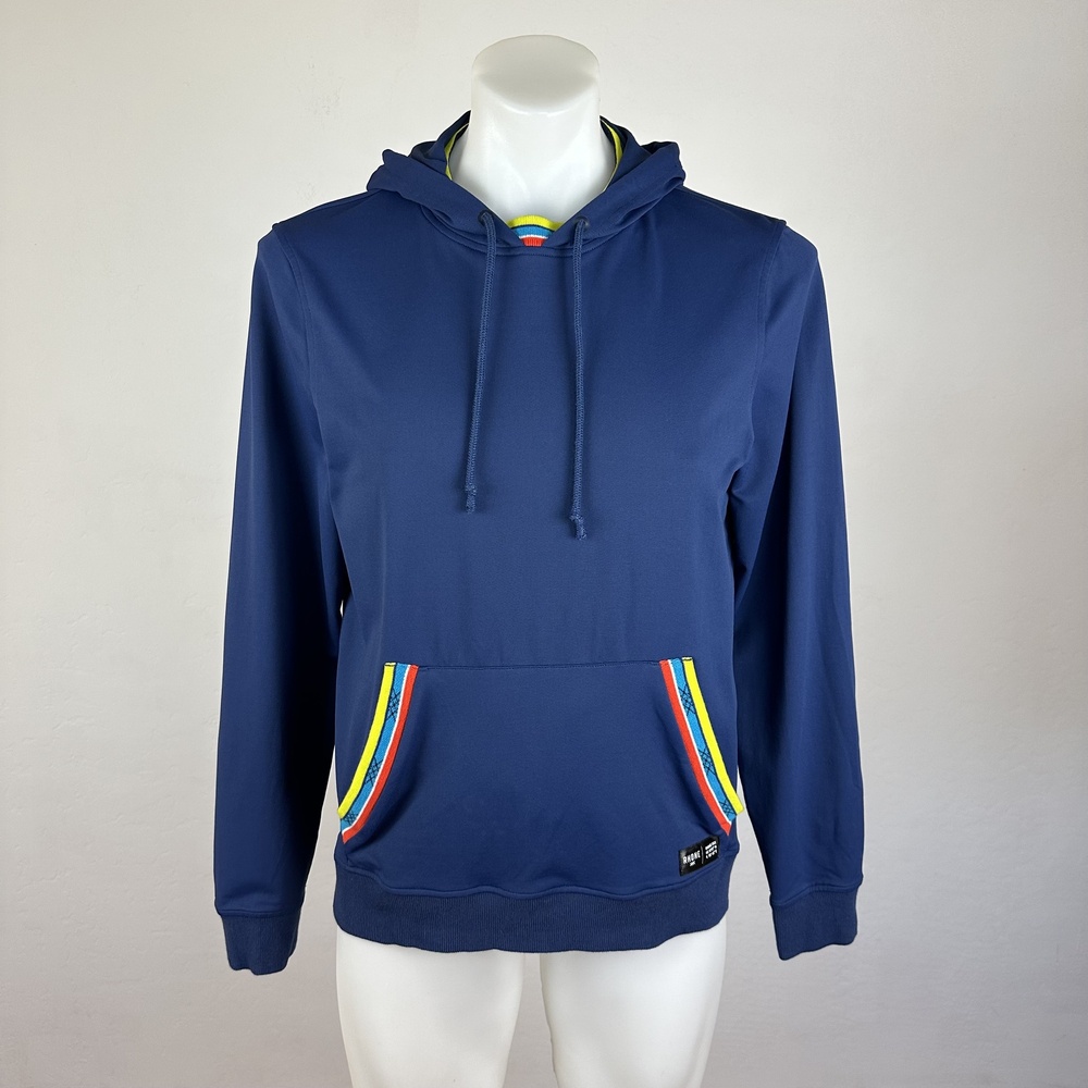 RHONE Rainbow Edition Navy Pullover Hoodie Size S